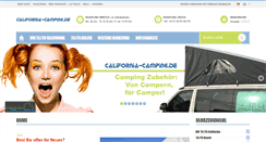Desktop Screenshot of california-camping.de